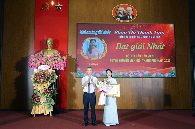 Bế mạc Hội thi Báo cáo viên, tuyên truyền viên giỏi thành phố năm 2026